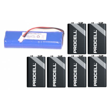 Pacchetto Risparmio - 130007 - Batt. Centrale GT 2200 + 6 Batt. GT 2390