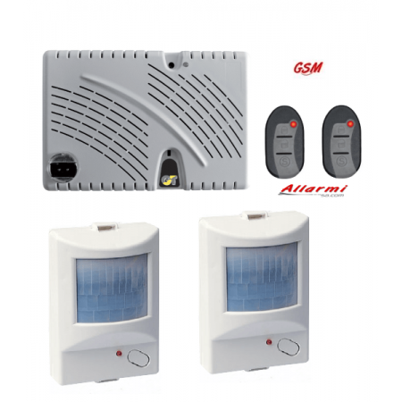 KIT GT 13.9/IR KIT allarme con sensore SUBSONICO e 2 Sensori Infrarosso